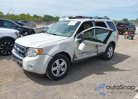 2012 Ford Escape Limited z USA, uszkodzony, nr VIN 1FMCU0E75CKC80784